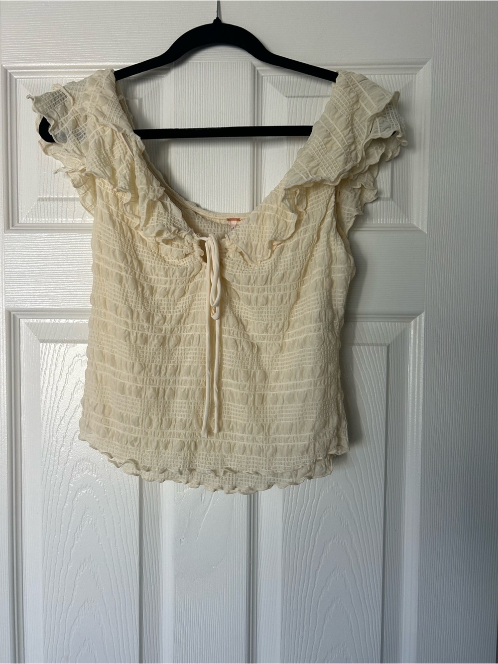 Free People- Love You More Ruffle Top💕🩷💕 - Picture 5 of 7